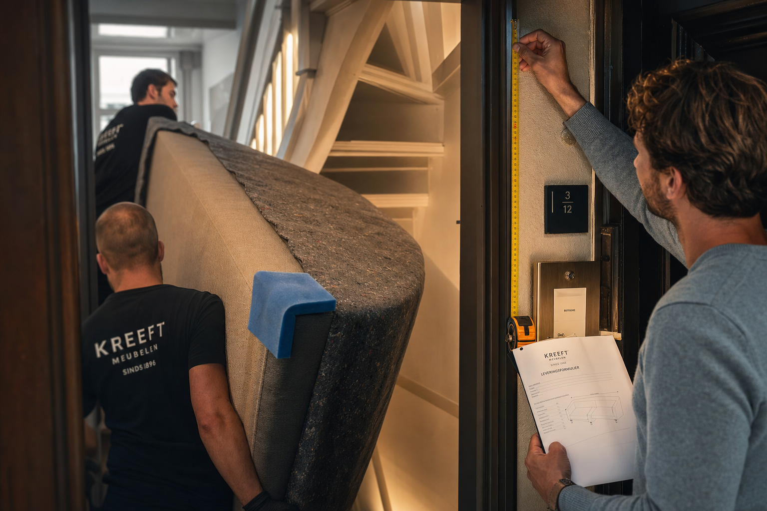 Levering montage bank op maat voorkomen verrassingen