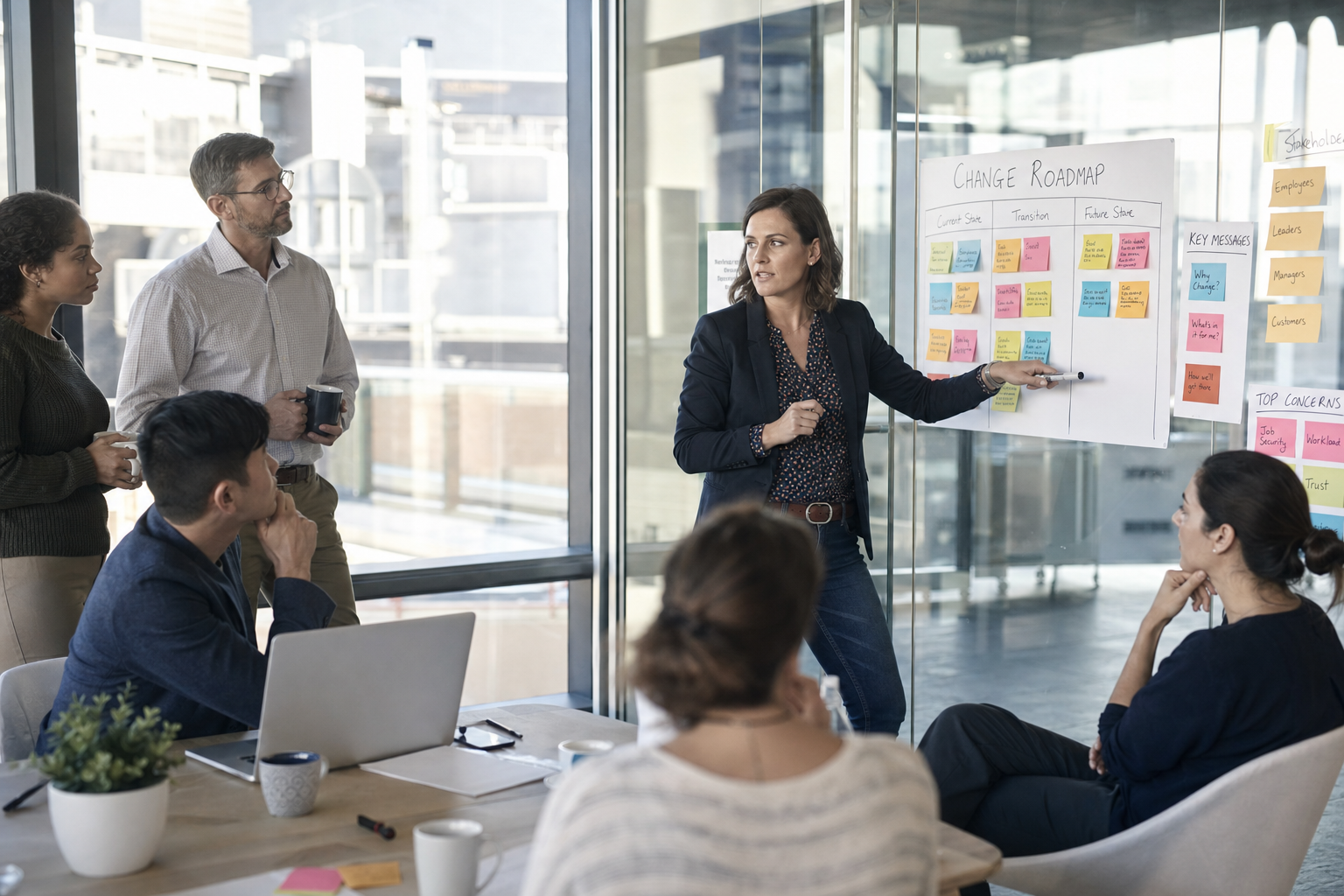 Communicatieprofessional tijdens organisatieverandering